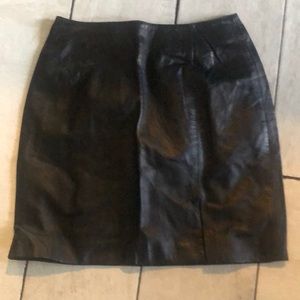 Newport News Black Mini Skirt
